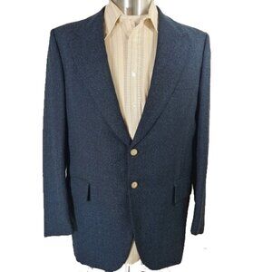 Lynbrook 1970's Vintage Wool Blazer 44R
